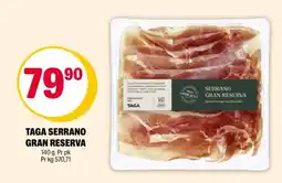 Coop Extra TAGA SERRANO GRAN RESERVA tilbud