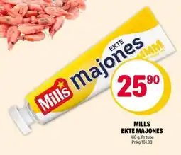Coop Extra MILLS EKTE MAJONES tilbud