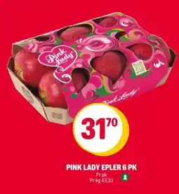Coop Extra PINK LADY EPLER 6 PK tilbud