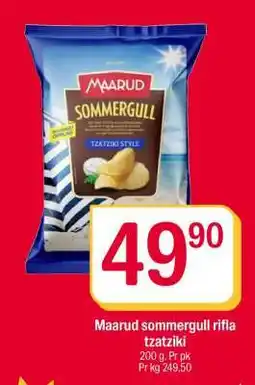 Coop Extra Maarud sommergull rifla tzatziki tilbud