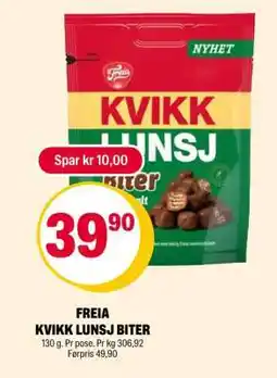 Coop Extra FREIA KVIKK LUNSJ BITER tilbud