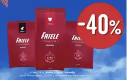 Rema 1000 JACOBS Utvalgte filtermalt og hele bønner tilbud