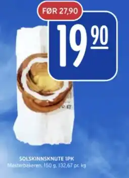 Rema 1000 MESTERBAKEREN Solskinnsknute tilbud