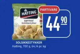Rema 1000 HATTING Solsikkestykker tilbud