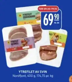 Rema 1000 NORDFJORD Ytrefilet av svin tilbud