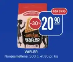 Rema 1000 NORGESMØLLENE Vafler tilbud