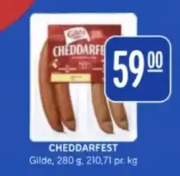 Rema 1000 GILDE Cheddarfest tilbud