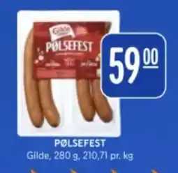 Rema 1000 GILDE Pølsefest tilbud