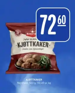 Rema 1000 NORDFJORD Kjøttkaker tilbud