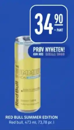 Rema 1000 RED BULL Red bull summer edition tilbud
