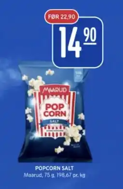 Rema 1000 MAARUD Popcorn salt tilbud