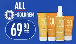 Rema 1000 All r-solkrem tilbud
