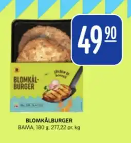 Rema 1000 BAMA Blomkålburger tilbud