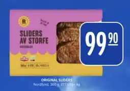 Rema 1000 NORDFJORD Original sliders tilbud