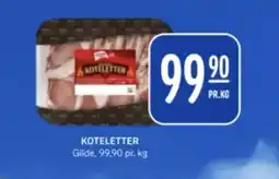 Rema 1000 GILDE Koteletter tilbud