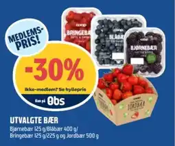 Coop Obs Utvalgte bær tilbud