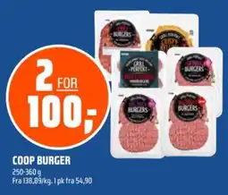 Coop Obs COOP Burger tilbud
