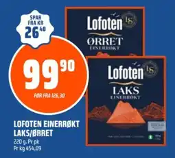Coop Obs LOFOTEN Einerrøkt laks/ørret tilbud