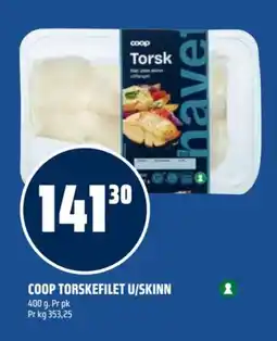Coop Obs COOP Torskefilet u/skinn tilbud