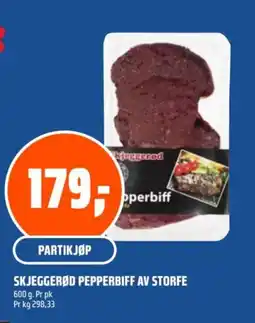 Coop Obs SKJEGGERØD Pepperbiff av storfe tilbud