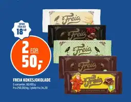 Coop Obs FREIA Kokesjokolade tilbud