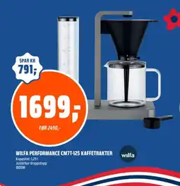 Coop Obs WILFA Performance cm7t-125 kaffetrakter tilbud