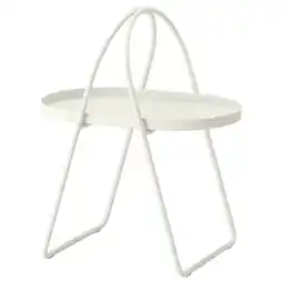 IKEA MÅbÄrsskÄr Bord, utendørs innendørs/hvit, 61x41 cm tilbud