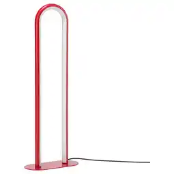IKEA Solvinden Gulvlampe, dimbar/rød tilbud