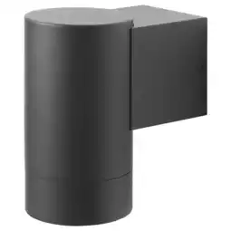 IKEA GrÖnsprÖt Vegglampe for fast installasjon, utendørs svart tilbud