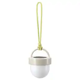 IKEA Solvinden led solcdr pendellampe, solcelledrevet utendørs/beige, 10 cm tilbud
