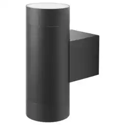 IKEA GrÖnsprÖt Vegglampe, fast installasjon, utendørs svart, 16 cm tilbud