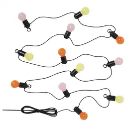 IKEA Solvinden led-lyslenke 12 pærer, utendørs/flerfarget tilbud