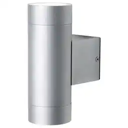 IKEA GrÖnsprÖt Vegglampe, fast installasjon, utendørs aluminiumsfarge, 16 cm tilbud