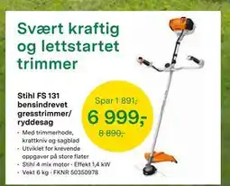 Felleskjøpet Svært kraftig og lettstartet trimmer tilbud