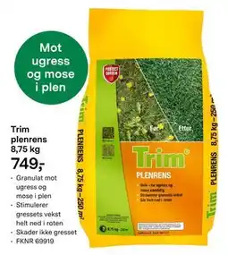 Felleskjøpet Trim plenrens 8,75 kg tilbud