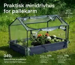 Felleskjøpet Pallekarm sort 80 x 60 cm tilbud
