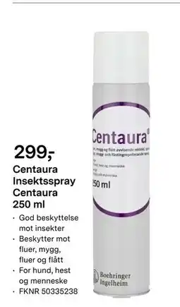 Felleskjøpet Centaura Insektsspray Centaura 250 ml tilbud