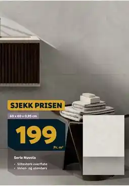 Megaflis Serie Nuvola tilbud