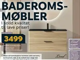 Megaflis Lind Timber servantskap 100 eik tilbud