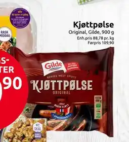 Joker Kjøttpølse tilbud