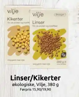 Joker Linser/Kikerter tilbud