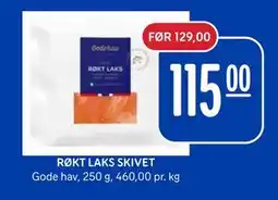 Rema 1000 RØKT LAKS SKIVET tilbud