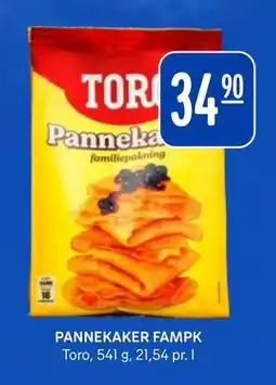Rema 1000 PANNEKAKER FAMPK tilbud