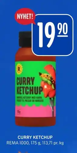 Rema 1000 CURRY KETCHUP tilbud