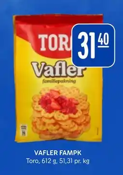 Rema 1000 VAFLER FAMPK tilbud