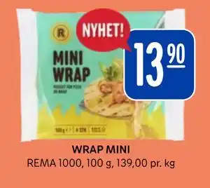 Rema 1000 WRAP MINI tilbud