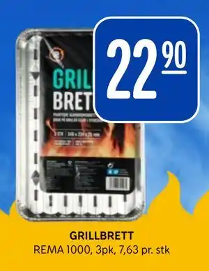 Rema 1000 GRILLBRETT tilbud