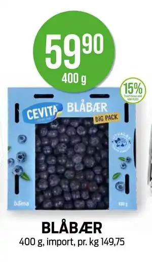 Kiwi BLÅBÆR tilbud