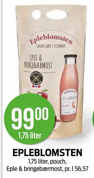 Kiwi EPLEBLOMSTEN tilbud