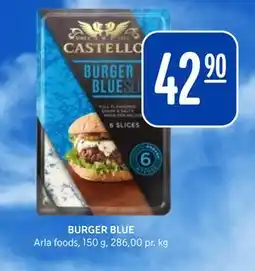 Rema 1000 BURGER BLUE tilbud